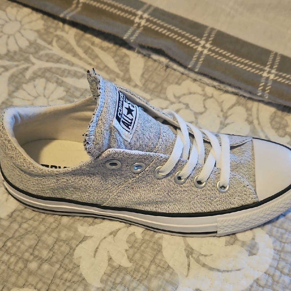 Converse Gray Low-Top Sneakers